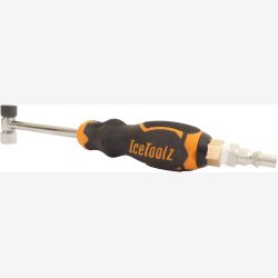 Compressor handle IceToolz with quick connector
