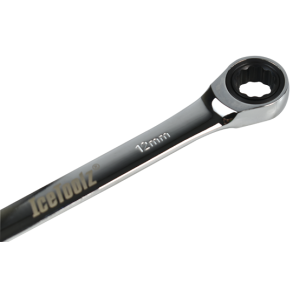 IceToolz Combination Ratchet Wrench Set 41B8 - black