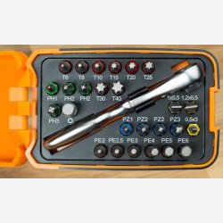 Beta Tools - Ratchet Set with Bits and Connector - 860/C27 - 27 pieces