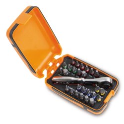 Beta Tools - Ratchet Set with Bits and Connector - 860/C27 - 27 pieces