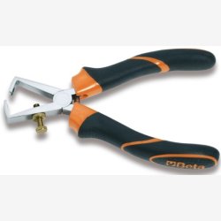 Wire stripping pliers, bi-material handles Beta Tools 1142BM