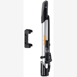 High pressure mini footpump IceToolz 240A351 with pressure gauge