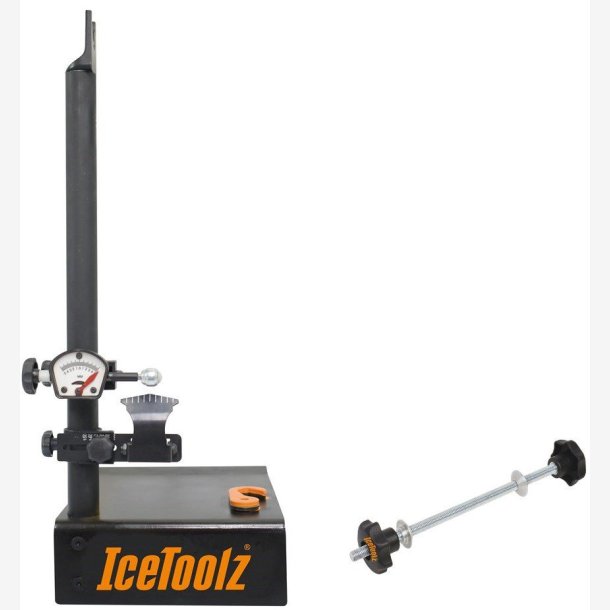 Truing stand with thru-axle adapter IceToolz Xpert 240E129T