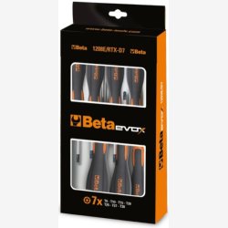 Set of 7 Skruetrkker Beta Tools for Tamper Resistant Torx&reg; head screws