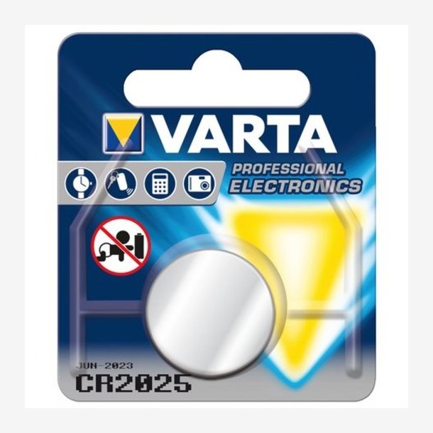 Button cell battery Varta CR2025 Lithium 3V