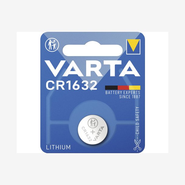 Button cell battery Varta CR1632 Lithium 3V