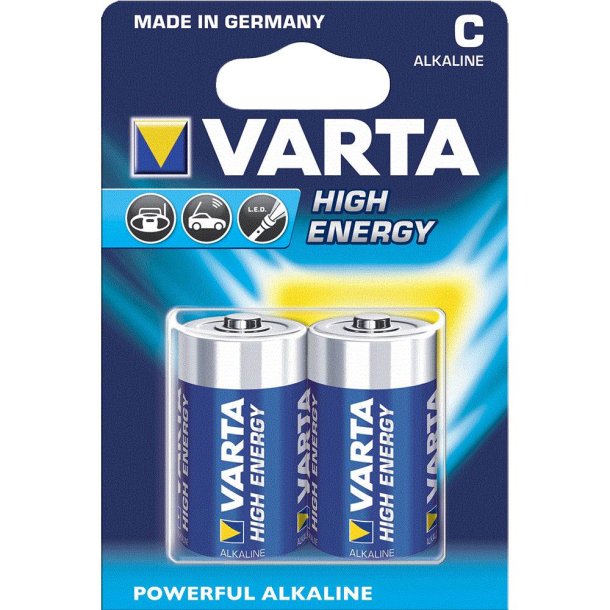 Battery VARTA Longlife Alkaline LR14 C (2x)