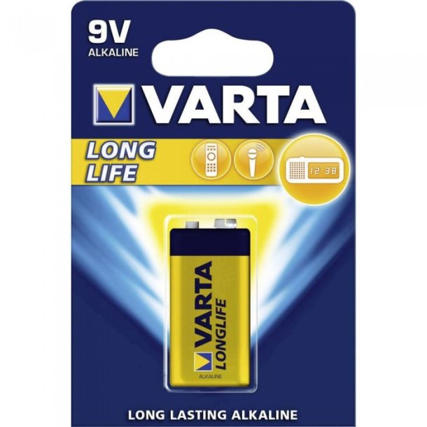 Battery VARTA Longlife Alkaline LR61 - 9V