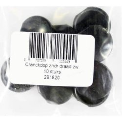 Bofix forseglingshtter til krank, sorte (10 stk.)