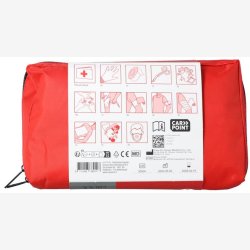 Frstehjlpskasse Carpoint 40 dele med DIN 13164: 2022 standard