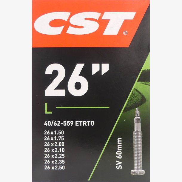 Tube CST SV60mm - 26 x 1.50-2.50" - 40/62-559 mm