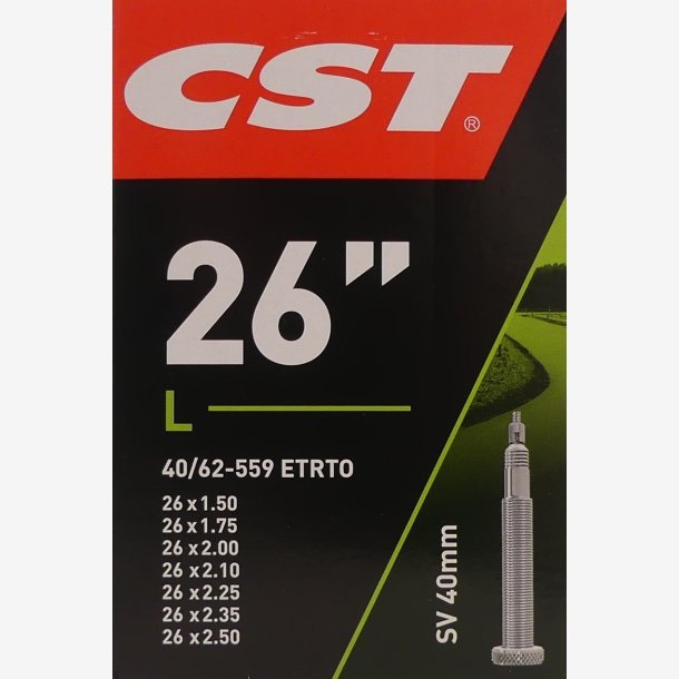 Tube CST SV40mm - 26 x 1.50-2.50" - 40/62-559 mm