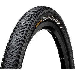 Dk Continental DoubleFighter III 26 x 1,90" / 50-559 - sort med refleks