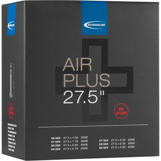 Tube Schwalbe SV21AP Air Plus 27.5" / 40/62-584 - 40mm valve