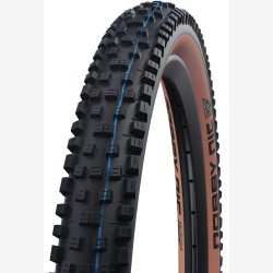 Foldable Dk Schwalbe Nobby Nic Super Ground 27.5 x 2.40" / 62-584 mm - bronze sidewall