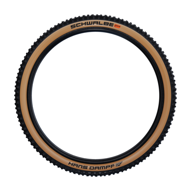 Foldable Dk Schwalbe Hans Dampf Addix Soft Super Trail 27.5 x 2.60" / 65-584 mm - bronze sidewall