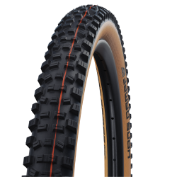Foldable Dk Schwalbe Hans Dampf Addix Soft Super Trail 27.5 x 2.60" / 65-584 mm - bronze sidewall
