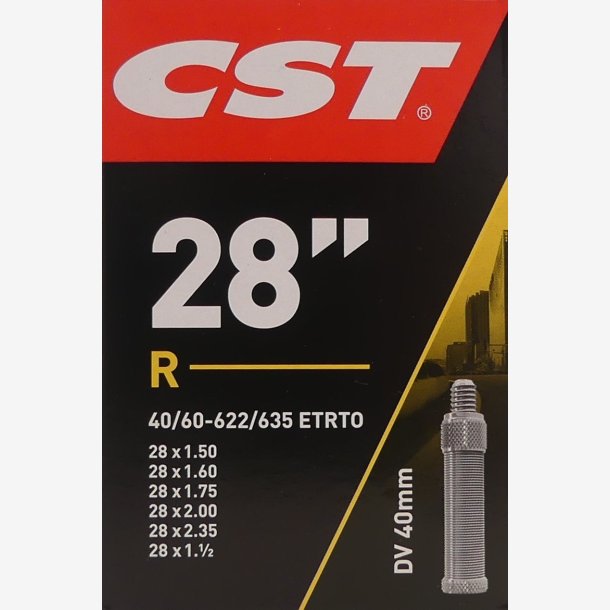 Tube CST DV40mm - 28/29 x 1.50-2.35" - 40/60-622 mm