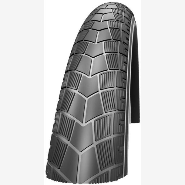 Dk Schwalbe Big Apple K-Guard 26 x 2.15"/ 55-559mm - black with reflection