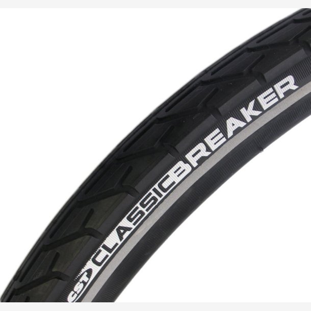 Dk  CST Breaker 28 x 1&frac12;" / 40-635 mm non puncture - black with reflection