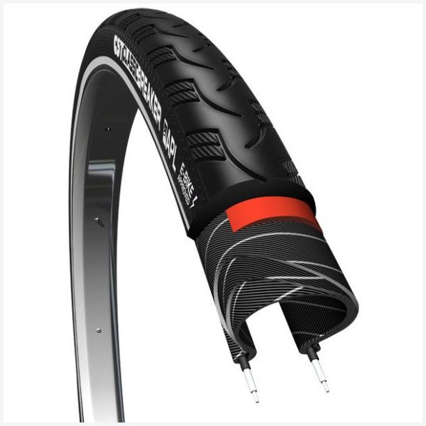 CST Breaker 28 x 1,40"/ 37-622 anti-punktering d�k - sort med refleksion