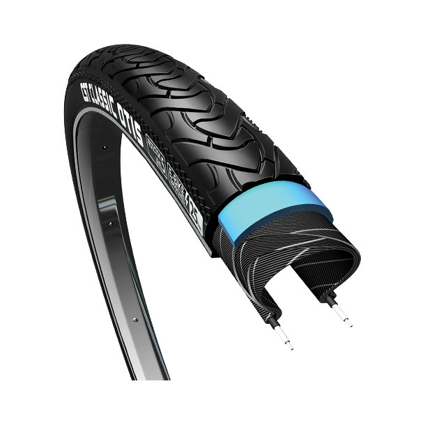 Dk CST Otis XL  28 x 1.40"/ 37-622mm non-puncture - black with reflection