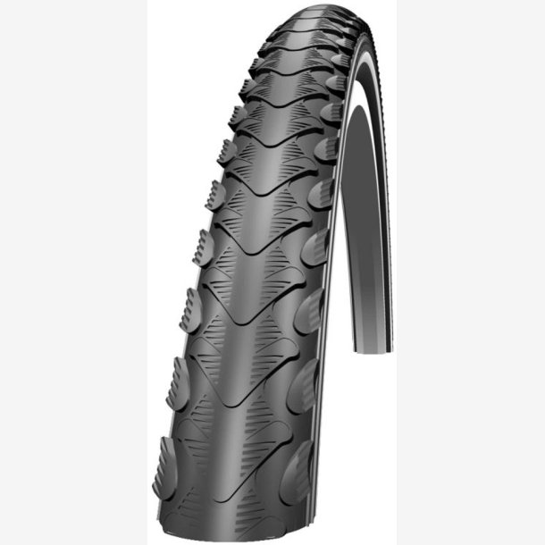 Dk Schwalbe Silento K-Guard 28 x 1.60" / 42-622mm - black mit reflection