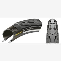 Dk Continental Ride City Puncture ProTection 28 x 1.75" / 47-622 - black with reflection