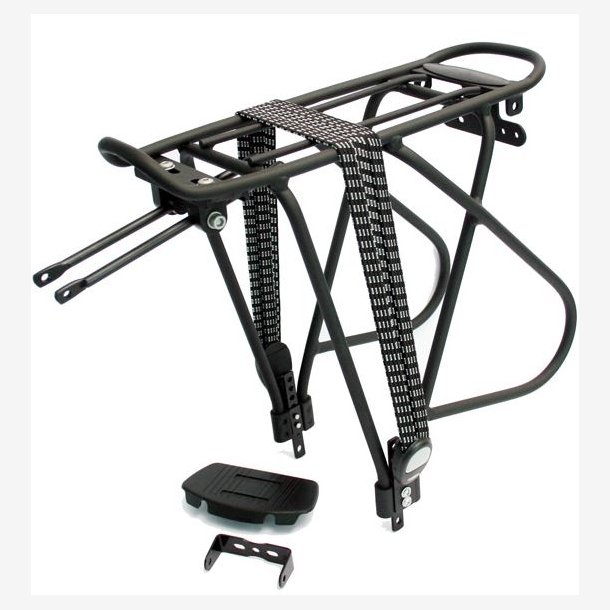 Rear Carrier Massload adjustable 26/28" - matt black