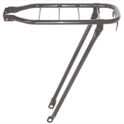 Bagageb�rer 28" Tour til klassisk / retro cykel - blank sort
