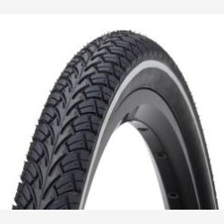 Tire Edge Street 16 x 1,75 " / 47-305mm - sort med refleksion