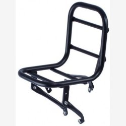 Frontlad til 16-28" Steco med V-bremsebeslag 18 x 20 x 20 cm - matsort