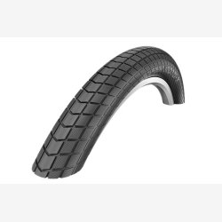 Dk Schwalbe Super Moto-X DD GreenGuard 20 x 2,40" / 62-406 mm - sort med refleks