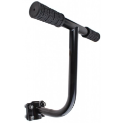 Hndtag / brnestyr til sadelpind, universal - sort