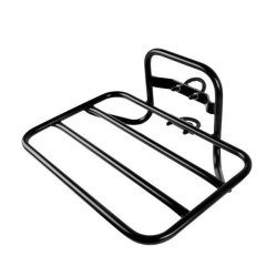 Frontbagagebrer Steco Transport 45x30cm med headset montering - mat sort