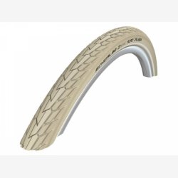 D�k Schwalbe Road Cruiser K-Guard 26 x 1,75" / 47-559 mm - cremehvid med refleksion