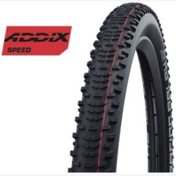 Foldable Dk Schwalbe Racing Ralph Super Ground 29 x 2.35" / 60-622 mm - black