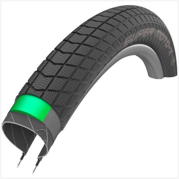 Schwalbe D�k Super Moto-X Perfect Guard 27,5 x 2,40 - sort med refl.