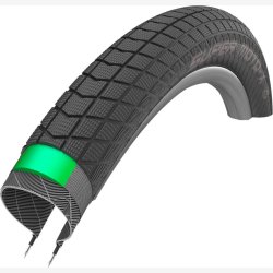 D�k Schwalbe Super Moto-X DD GreenGuard 27,5 x 2,40" / 62-584 mm - sort med refleksion