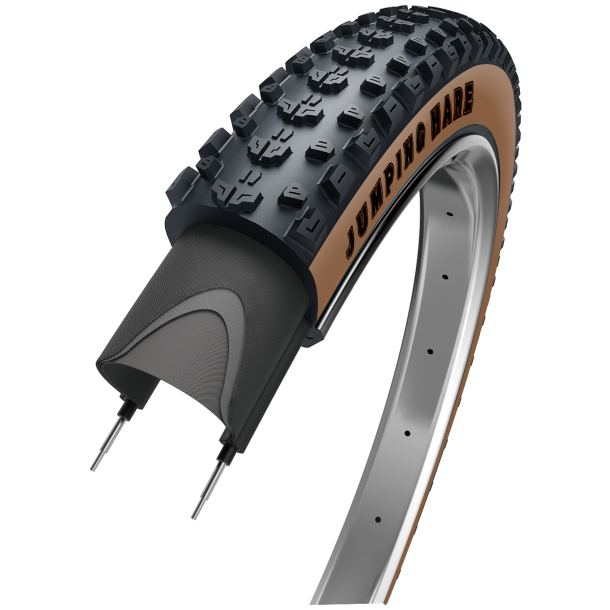 Foldedk Edge Jumping Hare 27,5 x 2,35" / 60-584 - sort/brun