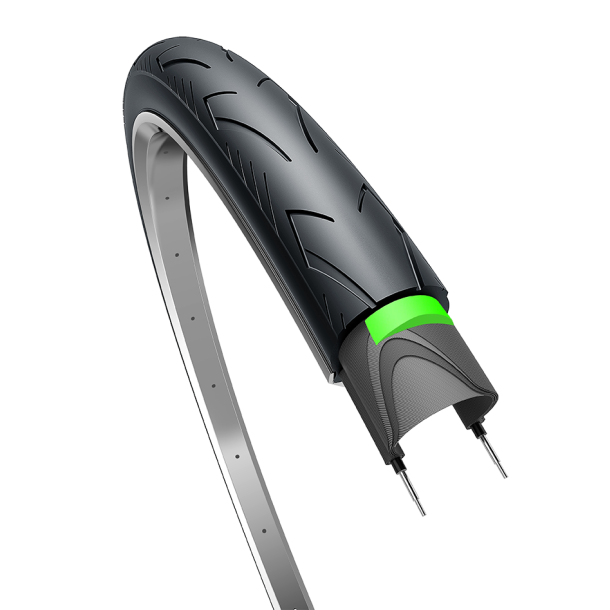Dk Edge City Ranger Protect 28 x 1.40" / 37-622 - black + R