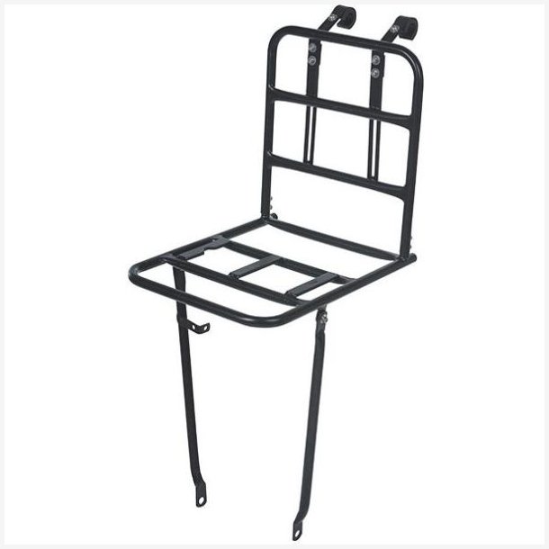 Frontlad - bagagebrer MIK Basil Front Carrier L 40 x 28 x 96 cm - mat sort
