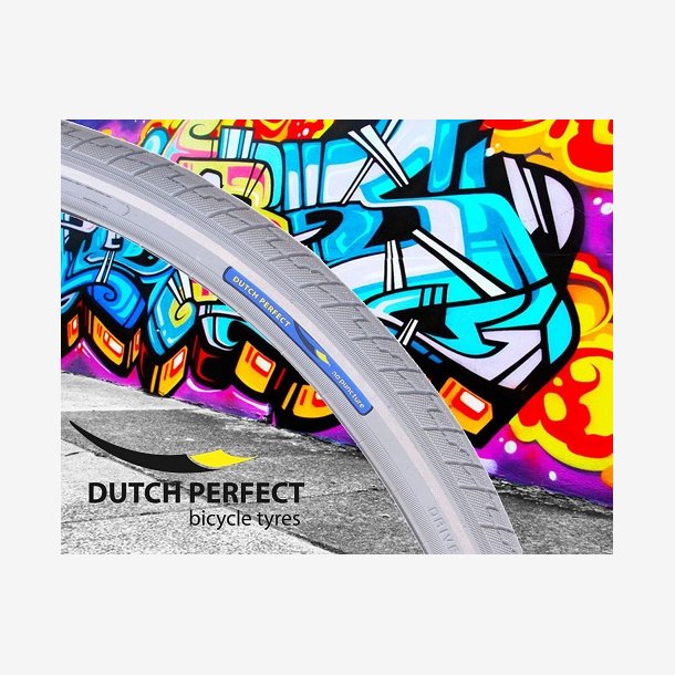 Dk Dutch Perfect 28 x 1.40" / 40-622mm non-puncture - grey with reflection