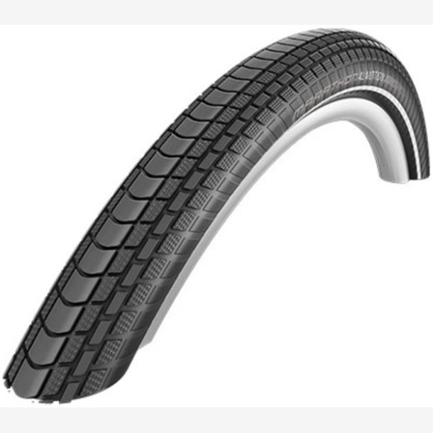 Foldable Dk Schwalbe Marathon Almotion 28 x 1.50" / 40-622mm - black with reflection