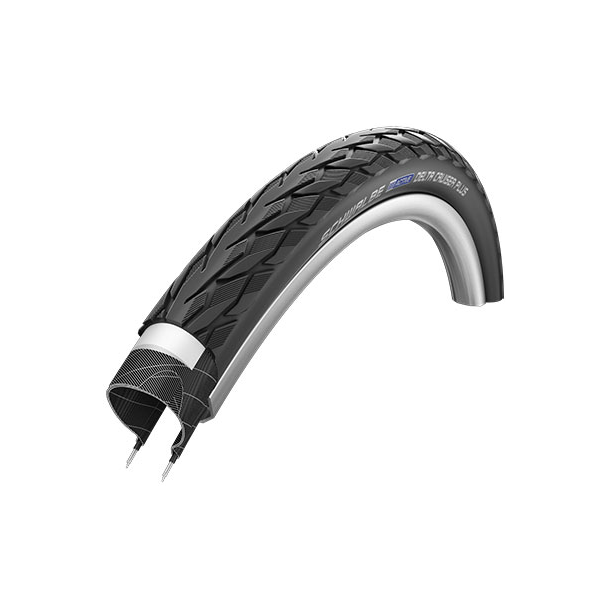 Dk Schwalbe Delta Cruiser Plus PunctureGuard 28 x 1.40" / 37-622mm - black with reflection