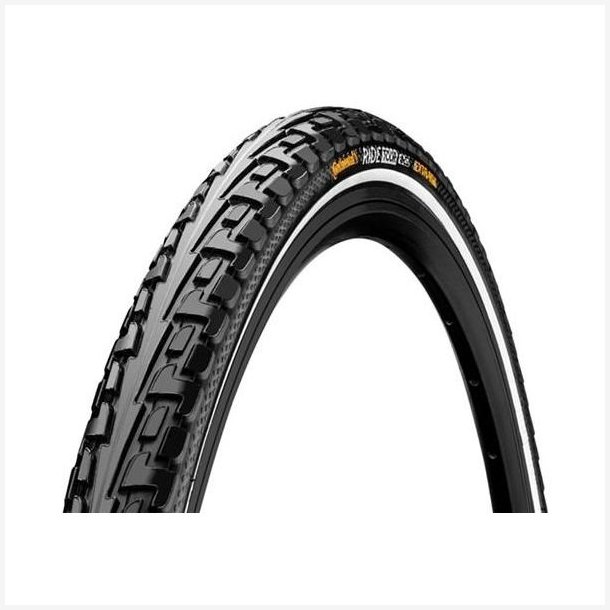 D�k Continental Ride Tour Reflex 28 x 1.60" / 42-622 - sort med refleks