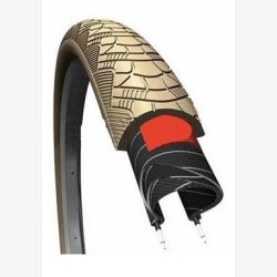 Dk CST Zeppelin  28 x 1.75 x 2" / 47-622mm non-puncture - khaki with reflection