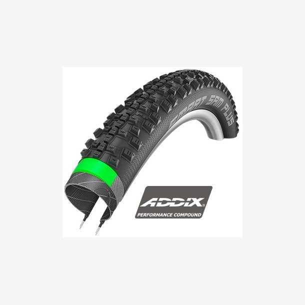 Dk Schwalbe Smart Sam Plus DD GreenGuard 29 x 2.10" / 54-622 mm - black