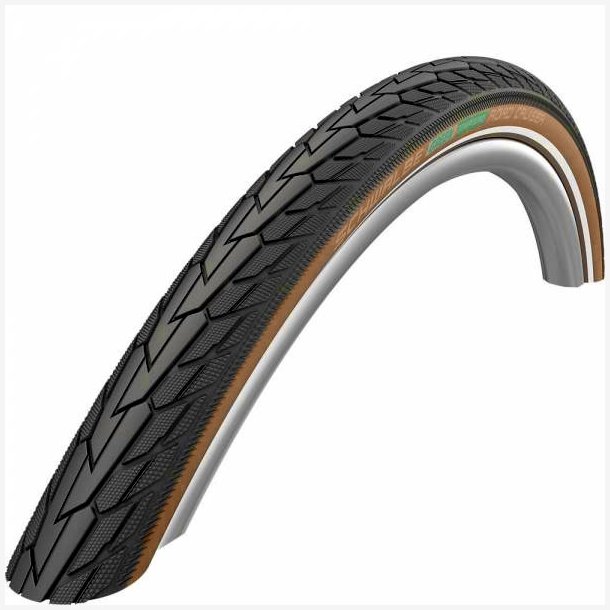 Dk Schwalbe Road Cruiser K-Guard 28x1.60" / 42-622 mm - black/coffee with reflection