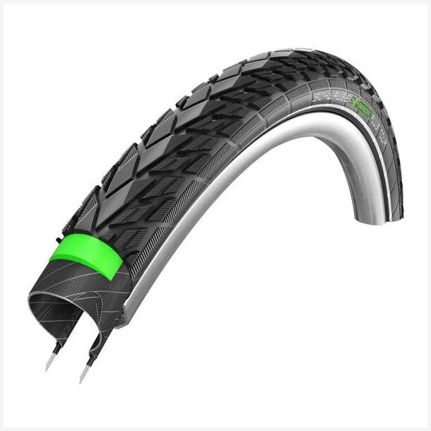 Dk Schwalbe Energizer Plus Tour GreenGuard 28 x 1.40" / 37-622 mm - sort m/refleks